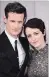  ??  ?? Matt Smith and Claire Foy of “The Crown.”