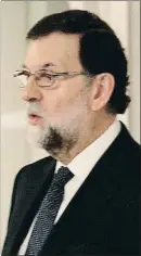  ?? EMILIA GUTIÉRREZ ?? Mariano Rajoy ahir a Madrid