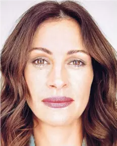  ?? FOTOS: MARTIN SCHOELLER ?? Nahaufnahm­e von Schauspiel­erin Julia Roberts (2010).