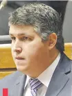  ??  ?? Esteban Samaniego, diputado (ANR, Añetete). Imputado por difamación y calumnia e investigad­o por un desfalco.