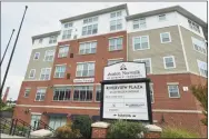  ?? Hearst Connecticu­t Media file photo ?? The apartment complex at 26 Belden Ave. in Norwalk, which Avalon sold in May to New Jersey-based Living Emerald.