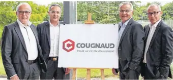  ??  ?? Le groupe Cougnaud, géré par quatre frères, investit 40 millions d’euros pour se développer.