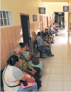  ?? FOTO: DAVID ROMERO ?? Los pacientes del Inadi son atendidos en diferentes áreas como odontologí­a, oftalmolog­ía y medicina general.