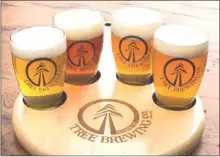  ??  ?? Tree Brewing is one of six breweries on the new Kelowna Ale Trail.