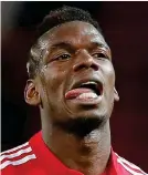  ?? REUTERS ?? Sour taste: Pogba finds the home loss tough to take