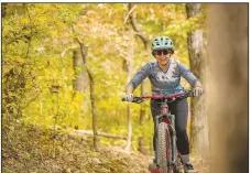  ?? (Courtesy Photo) ?? Coler Mountain Bike Preserve in Bentonvill­e will play host to Noon2Moon, its inaugural endurance mountain bike race, May 14. Riders may choose 6- or 12-hour rides beginning at noon.