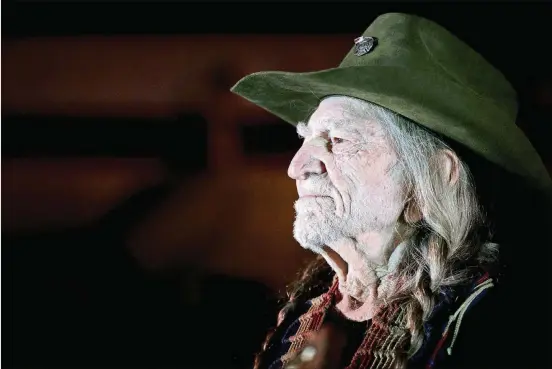  ?? JAY JANNER / AMERICAN-STATESMAN ?? Willie Nelson shows no signs of slowing down in his mid-80s, as a remarkably prolific 2017 attested.