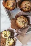  ?? COURTESY OF HEIDI GELDHAUSER ?? Irish Soda Bread Muffins from Pastry Chef Kaitie Trent of Parish Brasserie and Neighborho­od Cafe in Atlanta.