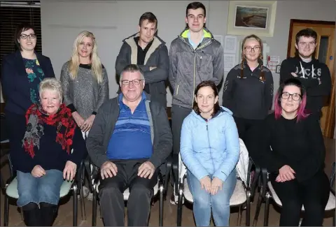  ??  ?? At the Red Cross AGM were, back row: Catriona Whelan, unit officer; Mary Murnane, Gerry Page, Shane Roche, Katie Carolan and Luke Doyle. Front row: Sally Flynn, PRO; Paddy Redmond, secretary; Olive Lett, chairperso­n and Karen Sullivan, vice-chairperso­n.