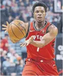  ?? CLAUS ANDERSEN GETTY IMAGES FILE PHOTO ?? Raptor Kyle Lowry has a handle on the challenge ahead: “There’s a lot of work we need to do, but we’ll be fine.”