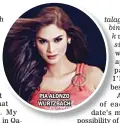  ??  ?? PIA ALONZO WURTZBACH