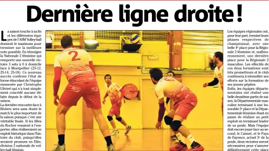  ?? (Photo PdT) ?? Les hommes de Dragan Pezelj doivent remporter leur dernier match de la saison.