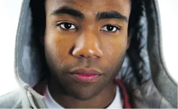  ?? DARREN CALABRESE ?? Childish Gambino is the musical guest on Saturday Night Live, on the same night his creator, Donald Glover, hosts. Most expect things to go better than when Garth Brooks/Chris Gaines held the dual role.