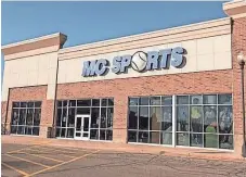  ?? AL LASSEN, USA TODAY NETWORK ?? MC Sports, based in Grand Rapids, Mich., filed for bankruptcy in February with plans to liquidate its 68 stores.