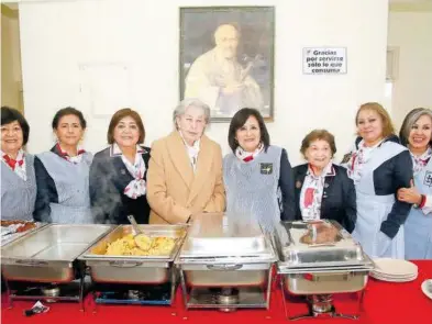  ?? FOTOS: LEÓN ALVARADO ?? Con gran dedicación trabajan en bien de la Casa Hogar