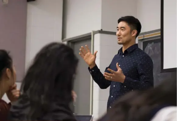  ?? GEOFFREY VENDEVILLE ?? U of T associate professor Jooyoung Lee hopes the #MeToo movement will help men develop empathy about being a woman in 2018.