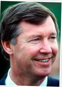  ??  ?? Alex Ferguson 1991, då lagbygget börjar ta form på allvar. Våren 1992 slutar United tvåa bakom Leeds.