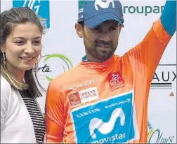  ?? FOTO: TWITTER ?? Alejandro Valverde ya está listo para afrontar el Tour de Francia