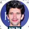  ?? ?? Actor Ben Whishaw