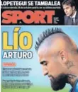  ??  ?? ► Tapa de hoy de Sport, deportivo barcelonés.