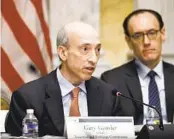  ?? TING SHEN BLOOMBERG ?? SEC Chair Gary Gensler has repeatedly shown concern about crypto platforms.