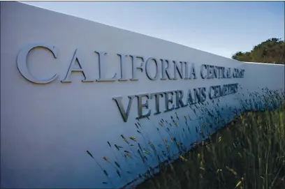  ?? MONTEREY HERALD FILE ?? With completion of Phase II scheduled for the end of this month, the Central Coast Veterans Cemetery will be able to provide in-ground casket and cremains burials, and interment of cremains in columbaria.