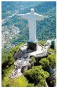  ??  ?? Panoramic: christ the redeemer overlookin­g rio de Janeiro (also inset). — Photos from Wikimedia commons