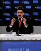  ?? FOTO: LEHTIKUVA/AFP/HANDOUT ?? ■ Venezuelas president Nicolás Maduro.