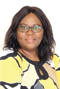  ??  ?? Head of Communicat­ion and Public Relations at the SADC Secretaria­t, Ms Barbara Lopi