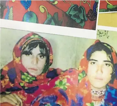  ?? PAMELA CONSTABLE / THE WASHINGTON POST ?? These photos of similar-looking girls in Pakistan were used in efforts to determine whether five girls had been murdered and replaced by others when officials came to investigat­e.