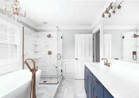  ?? GETTY IMAGES ?? Updated bathrooms are a major considerat­ion in home resales, according to real estate experts.