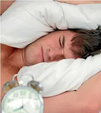  ?? PHOTO: FAIRFAX ?? People who have problems sleeping should seek help, say experts.