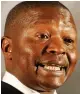  ??  ?? David Mabuza elected deputy president.