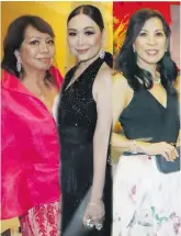  ?? ?? Joanne Matschuck, Linda Ley and The Manila Times President and CEO Blanca Mercado