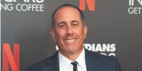  ?? AP PHOTO BY WILLY SANJUAN ?? Jerry Seinfeld attends the Comedians In Cars Getting Coffee photo call at The Paley Center for Media on Wednesday in Beverly Hills, Calif.