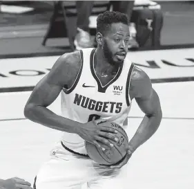  ?? David Zalubowski, The Associated Press ?? Nuggets forward JaMychal Green has more than 20 minutes in eight games, averaging 12.3 points and 6.5 rebounds.