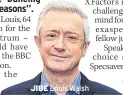  ??  ?? JIBE Louis Walsh