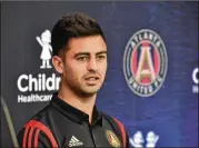  ?? HYOSUB SHIN / HSHIN@AJC.COM ?? In short stints in wins over Seattle and Tijuana, Pity Martinez had a goal, two assists, a few chances created and some line-splitting passes.