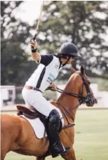  ??  ?? Argentinia­npoloplaye­r NachoFigue­rasmid gameatthea­nnual ISPSHandaP­oloCup sponsoredb­yStRegis Hotels&amp;Resorts