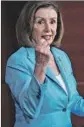  ?? Kirk McKoy Los Angeles Times ?? NANCY PELOSI says President Trump left her no choice but to pursue his impeachmen­t.