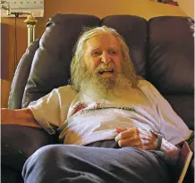  ?? NEW MEXICAN FILE PHOTO ?? Santa Fe Community Farm founder John Stephenson, pictured in August 2014, died in June at age 102.