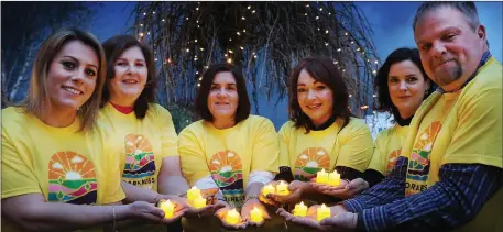  ??  ?? The committee from the Drogheda Darkness into Light walk. Pictured are Martha McCabe, Aisling Pentony, Brenda Kavanagh, Shelly Dunne, Andrena Tuthill and Cormac Craig.