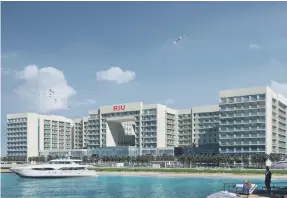  ?? Photos Riu Hotels & Resorts ?? Riu Dubai will be the first hotel to open on Deira Islands