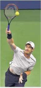  ??  ?? AVANZADO. El tenista británico Andy Murray avanzó a ayer a la siguiente fase del US Open.