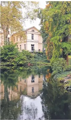  ?? RP-FOTO: MARC INGEL ?? Das Schloss mit seinem Park in Eller gehört zu den wichtigste­n Grünfläche­n im Stadtbezir­k.