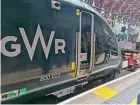  ?? ?? GWR IET No.800022 Tulbahadur Pun VC stands at London Paddington immediatel­y after the naming ceremony (and shortly after its name was applied) on June 23. BC Collection