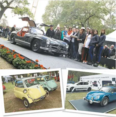  ??  ?? BMW Isetta. El club CASYM festejó los 60 años del modelo.
Renault. Fue elegido el mejor stand comercial.