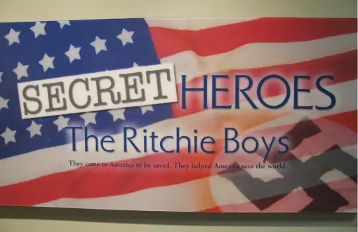  ?? (Defense.gov) ?? THE RITCHIE BOYS interrogat­ed Nazis for intelligen­ce. This book follows the life of Günther Stern, who was one of the Ritchie Boys.