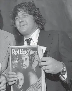  ?? THE ASSOCIATED PRESS/FILES ?? Editor and publisher of Rolling Stone Jann Wenner founded the magazine as a 20-year-old college dropout.