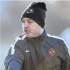  ??  ?? Dundee United boss Ray McKinnon.